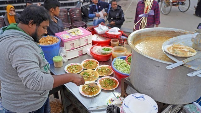 'The Ultimate Fuchka & Chotpoti Making in Jashore | Bangladeshi Street Food'