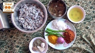 'How to Cooking Small Fish Curry Village style - Chepala Pulusu Recipe - Street Food Catalog 2016'