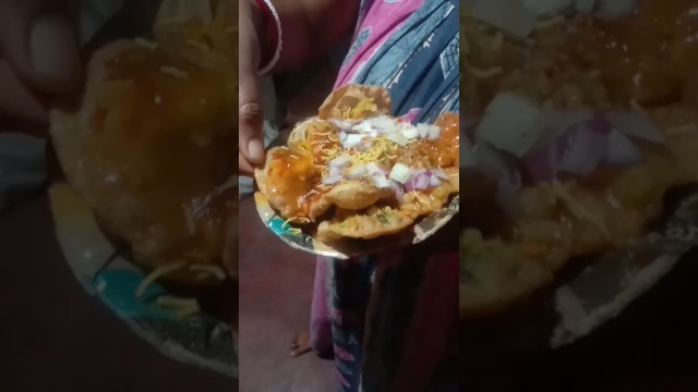 'papdi chaat / street food  #shorts #viral #trending'