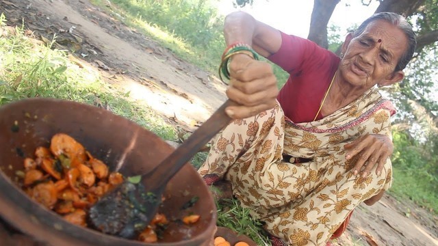 'How To Cook Carrot Curry Village Style || Country Street Food'