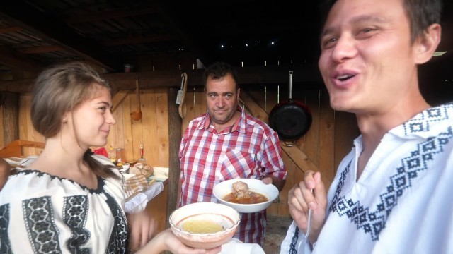 'Unseen TRANSYLVANIA VILLAGE FOOD + Best LAMB Stew in Romania!!'