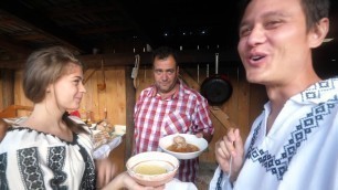 'Unseen TRANSYLVANIA VILLAGE FOOD + Best LAMB Stew in Romania!!'