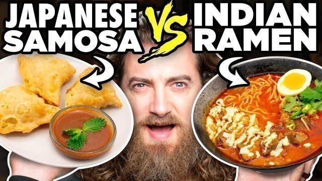 'Japanese Indian vs. Indian Japanese Food Taste Test'