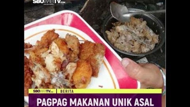 'PAGPAG MAKANAN UNIK ASAL FILIPINA'