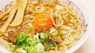 'Japanese Food - Tokushima-Ramen \"中華そば いのたに\" 徳島ラーメン Japanese cuisine Street food'