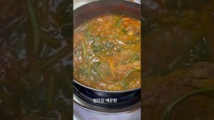 '섬진강 매운탕 #shorts #매운탕 #Korean food #K Food'