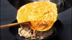 '玉子炒飯とラーメン Egg Fried Rice & Ramen - Japanese Street Food チャーハン 볶음밥 炒饭'
