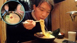 'ICHIRAN-This is How Japanese people eat Ramen noodles'