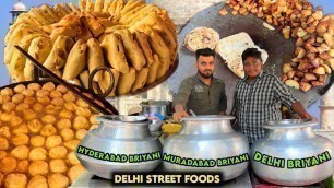 'Delhi Street Foods|டெல்லி தெருவோர உணவுகள்|Delhi Food Vlog|Street Foods|Village Food Safari|Suppu'
