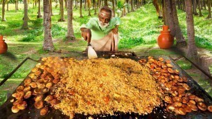 'KING of TAWA Rice !!! Prepared by Daddy Arumugam / Village food factory'