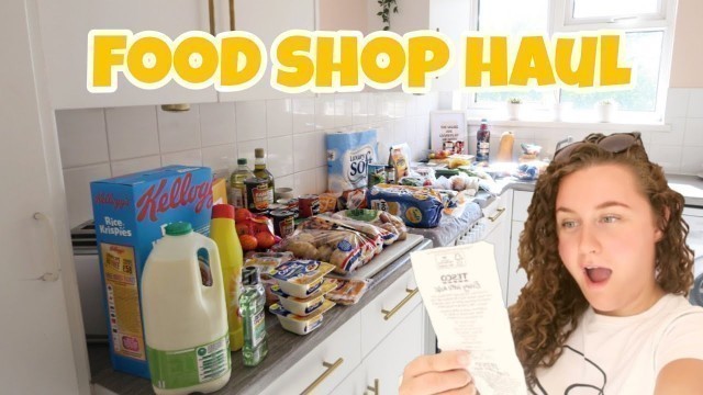 'TESCO FOOD SHOP HAUL & MEAL PLANNING | My most EXPENSIVE one yet!'