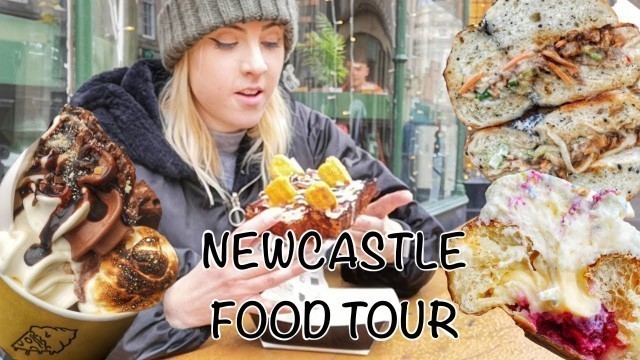 'EXPLORING NEWCASTLE UPON TYNE FOOD SCENE - BAGELS, DETROIT PIZZA, SOFT SERVE, CRUFFINS & MORE!'