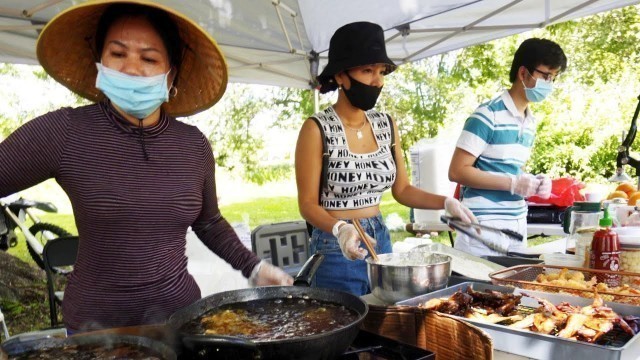 'HUGE Cambodian STREETFOOD and Outdoor MARKET in PHILLY'