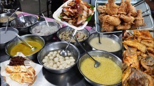 'Evening street food tour in Ta Khmao, Cambodian street food, grilled beef, braised pork & dessert'