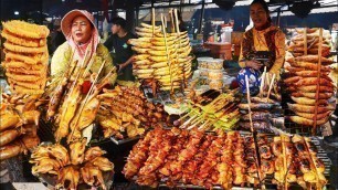 'Amazing! giant food factory that produces tons of street foods, Cambodian street food'