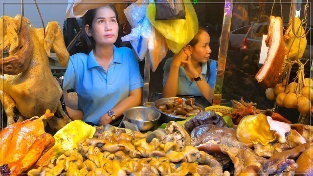 'Amazing, the most popular Pork meat in Cambodia - Cambodian Street Food'