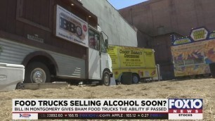 'Could some Alabama food trucks soon serve alcohol?'