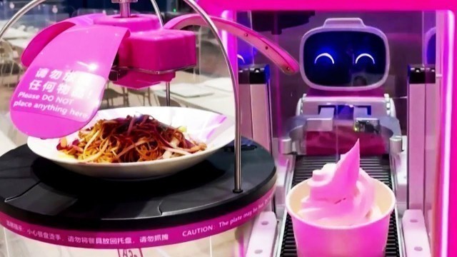 'Robots Serve Cocktails and Food at Winter Olympics'