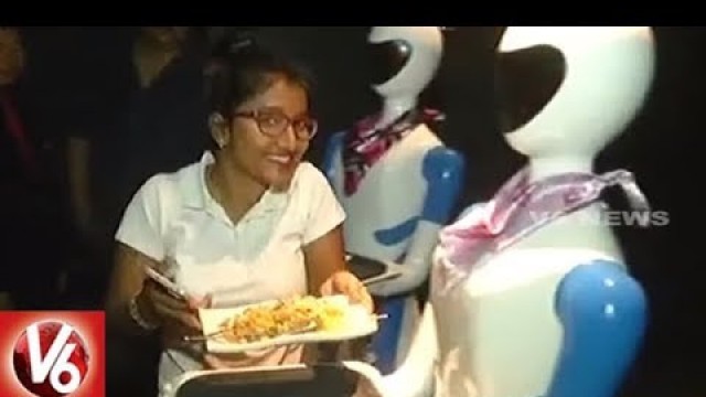 'Chennai Restaurant Uses Robot To Serve Food | Special Story | V6 News'