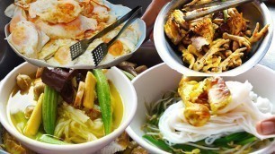 'Random street food, within $1.50 breakfast street food, amazing Cambodian street food'