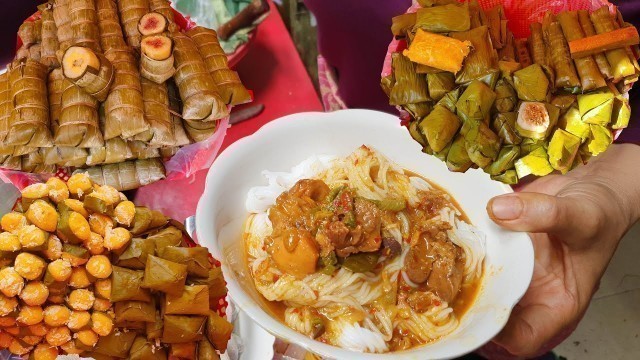 'Cambodian Street Food Tour  - Khmer Local Market Food Tour @ Boeng Trabaek Market'