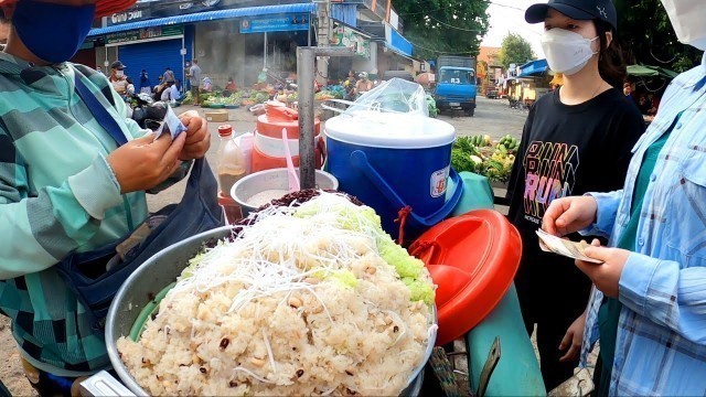 'Cambodian Street Food Market - Phnom Penh Fresh Market Morning Tour@FoodMarketTour'