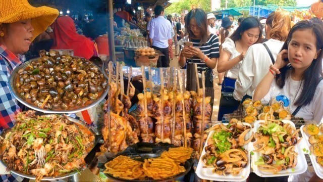 'Countryside Walking tour Exploring Food at Oudong Resort - Cambodian street food'