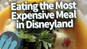 'Eating The Most Expensive Disney Meal!'