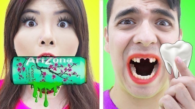 'FAKE VS REAL FOOD CHALLENGE | FUNNY FOODS PRANKS AND HACKS BY CRAFTY HACKS'