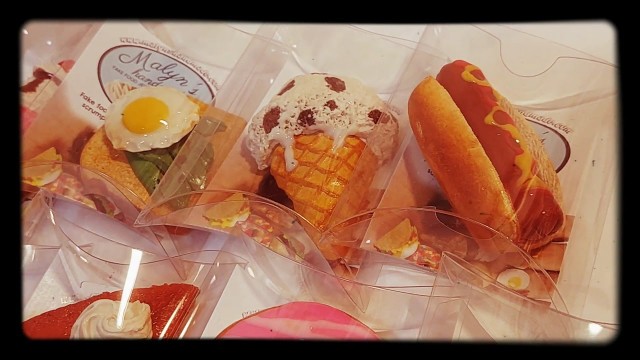 '#Foodie fake food miniature magnets that looks good enough to eat!!'