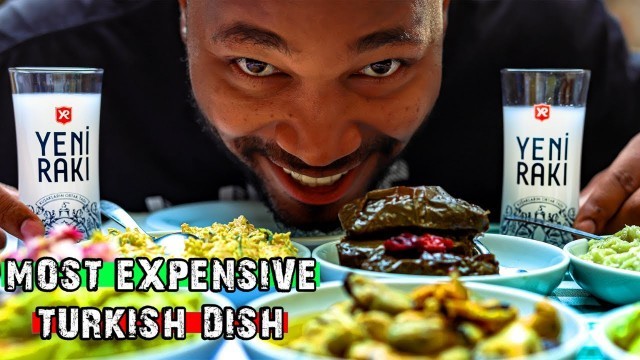 'OUR MOST EXPENSIVE MEAL | Foreigners Try Traditional Turkish Food | WHAT TO EAT IN TURKEY 