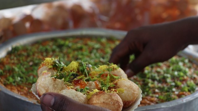 'Original Pani Puri in Hyderabad | Most selling Hyderabad Style Making | Indian Street food'