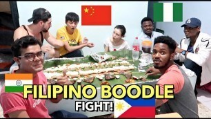 'MIXED RACE FOREIGNERS eating FILIPINO FOOD Together! What DO THEY THINK of FILIPINO FOOD?'