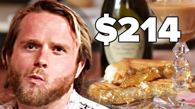 'People Try World\'s Most Expensive Grilled Cheese'