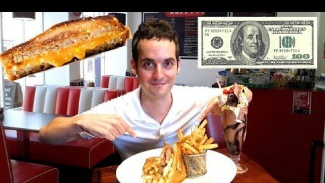 'World\'s Most Expensive Grilled Cheese ? Trying NYC\'s $100 Grilled Cheese  