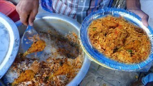 'It\'s a Lunch Time in Hyderabad | Cheapest Roadside Unlimited Meals| Indian Street food | #Streetfood'