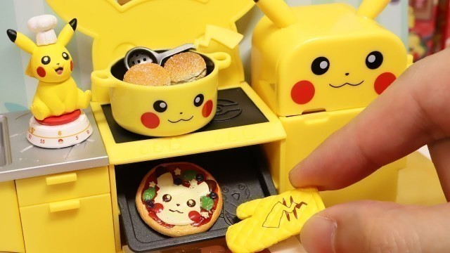 'Miniature Fake Food! Pikachu Kitchen Re-Ment'