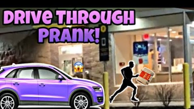 'STEALING FOOD IN DRIVE THRU PRANK! / VLOG FT. Quad_716'