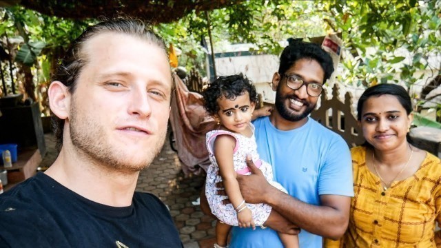 'INDIAN Family Caring for Foreigner in Kerala India!! Happy Vishu!! So Amazing!! 