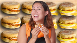 'Fast Food Vs. Homemade: McDonald\'s Egg McMuffin'