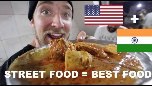 'American visits India \"Trying Changezi Chicken!\" (Indian Food)'