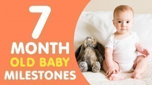 '7 Months Old Baby Milestones'