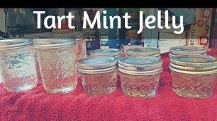 'Canning Mint Jelly Recipe || Preserving Mint'