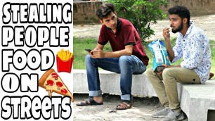 'Stealing Strangers Food Prank | Prank in Pakistan'