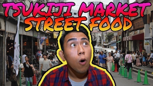 'VLOG MAKANAN JEPANG TSUKIJI MARKET!!'