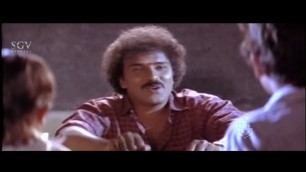 'Ravichandran taking class of Kapperaya for Stealing food | Best Comedy Scenes of Kannada Movies'