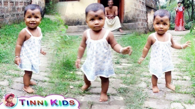 '10 Months old baby walking |  Tinni Kids || Entertainment Video'