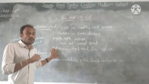 'Class-2nd standard Subject- EVS Lesson-The Food We Eat (part-2) Concept- Protective food,Balanced Di'