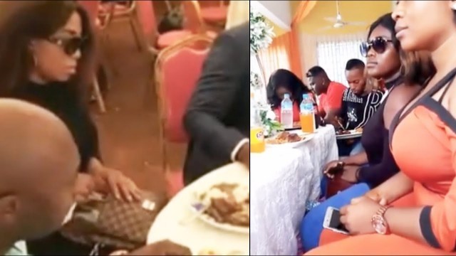 'LADIES STEALING FROM A WEDDING RECEPTION TABLE | Caught on Camera | Wedding Wednesday'