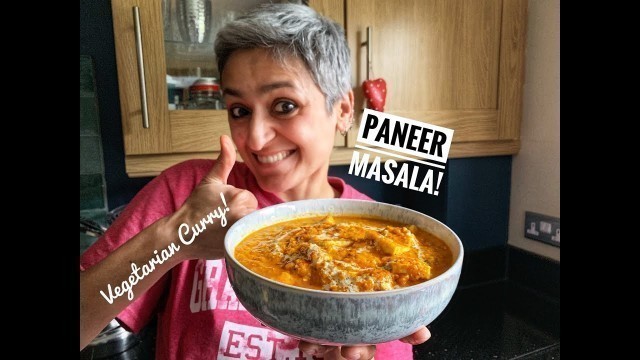 'Paneer masala | Vegetarian | How to make a curry | Cook with me | Food with Chetna'